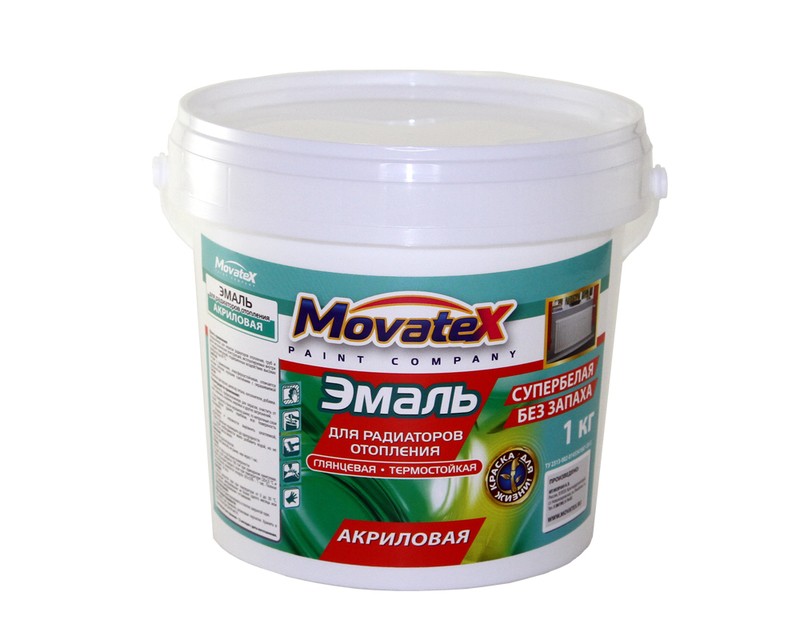 Эмаль Movatex для радиаторов акриловая
