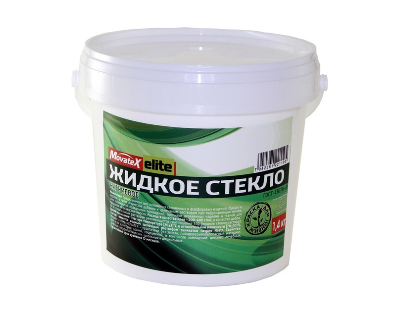 Жидкое стекло Movatex elite морозостойкое, натриевое