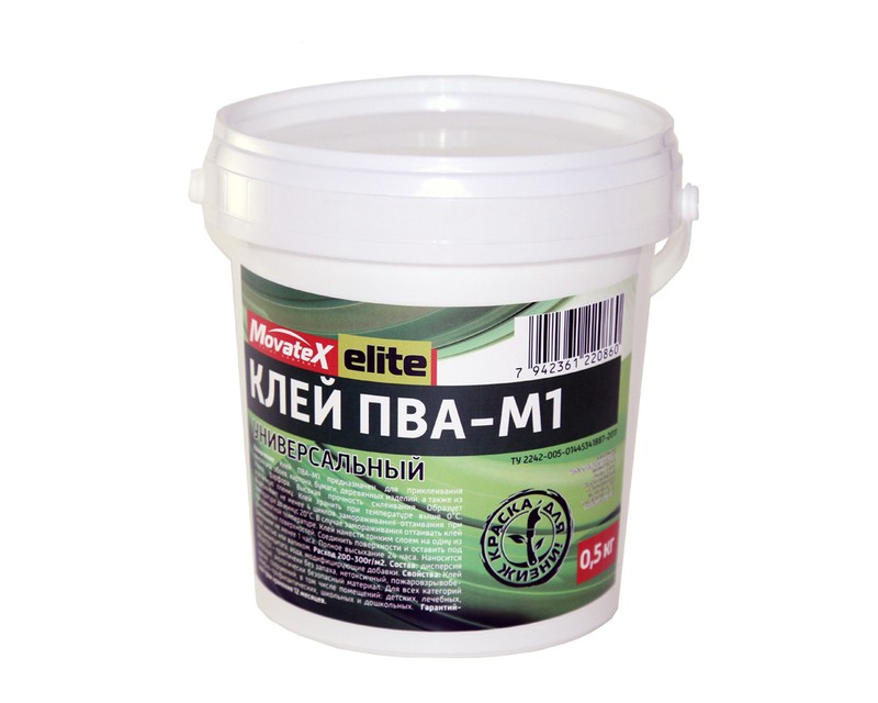 Клей ПВА-М1 Movatex elite универсальный